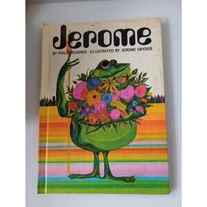 Jerome by Philip Ressner Jerome Snyder Vintage 1967 Hardcover Frog Picture Book